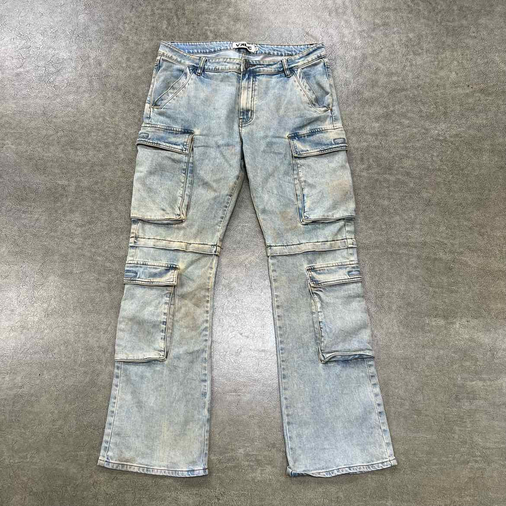 Vale Pant "CARGO" Blue Used Size 38