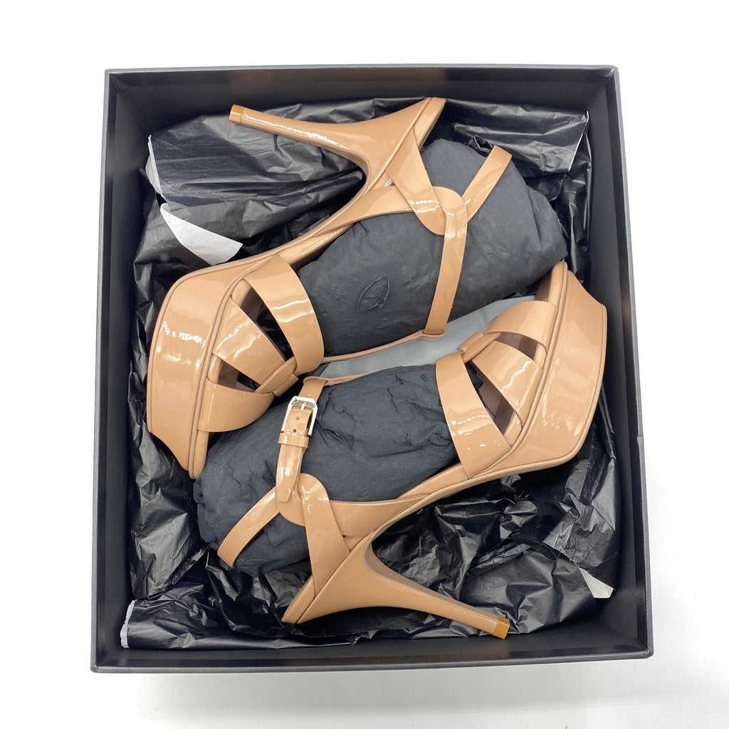 Saint Laurent Tribute "75 Ysl Heels"  New Size 38