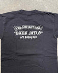 Chrome Hearts T-Shirt "BABY MILO X CHROME HEARTS" Black Used Size S