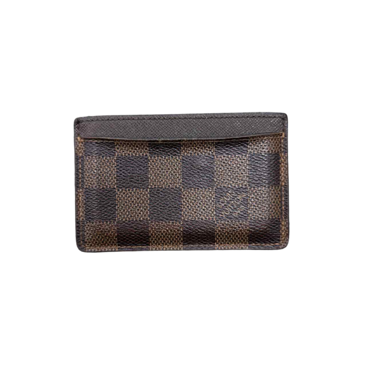 Louis Vuitton Card Holder &quot;MONOGRAM&quot; Used Brown