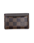 Louis Vuitton Card Holder "MONOGRAM" Used Brown