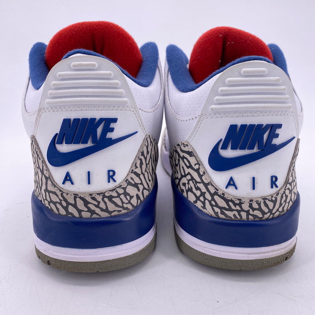 Air Jordan 3 Retro "True Blue" 2016 Used Size 10.5