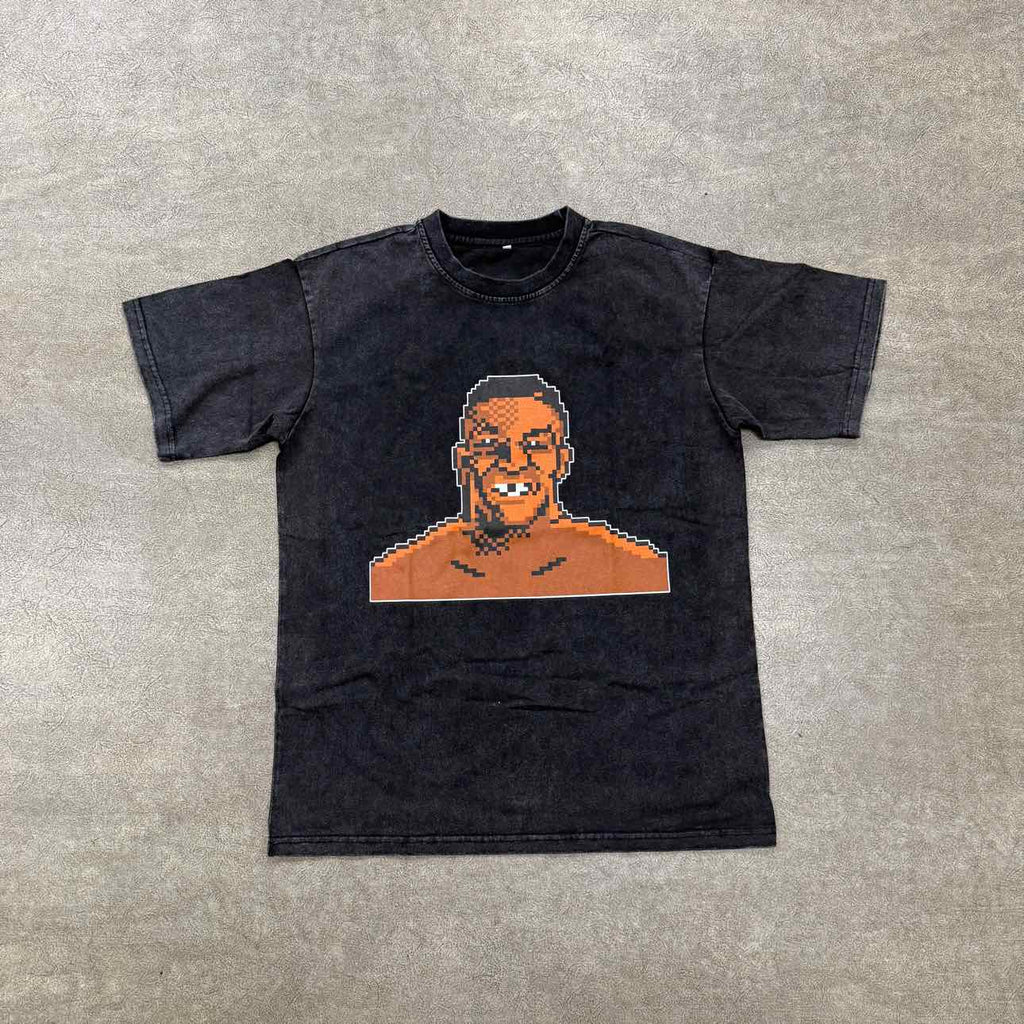 Soled Out T-Shirt "TYSON" Vintage Black Size S