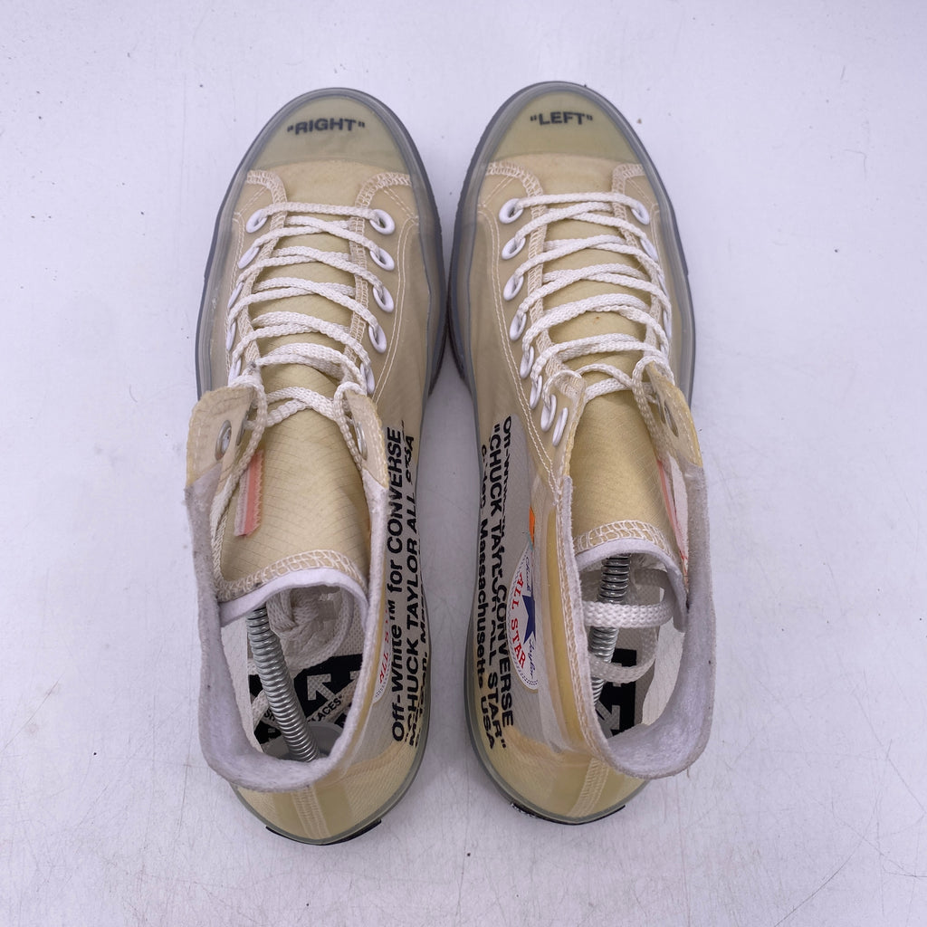 Converse All Star HI Pro "Off White" 2018 Used Size 10