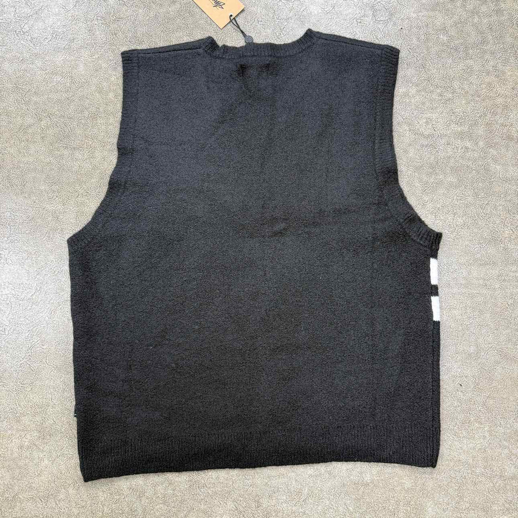 Stussy Vest "MOHAIR" Black New Size XXL