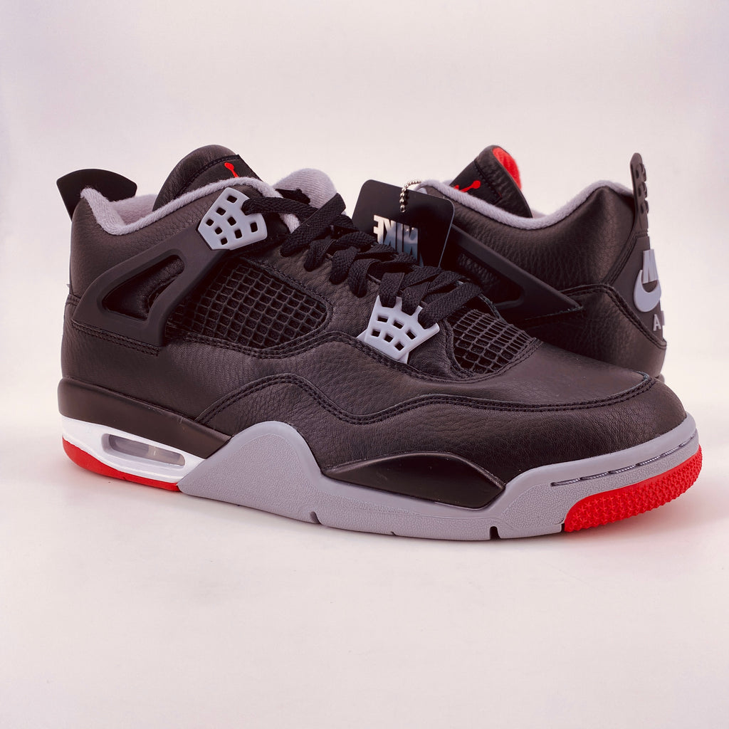 Air Jordan 4 Retro "Bred Reimagined" 2024 New Size 10