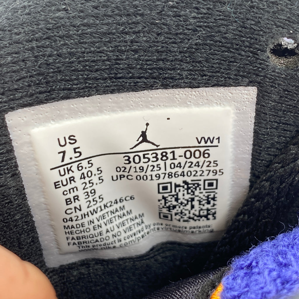 Air Jordan 8 Retro "Aqua" 2025 New Size 7.5