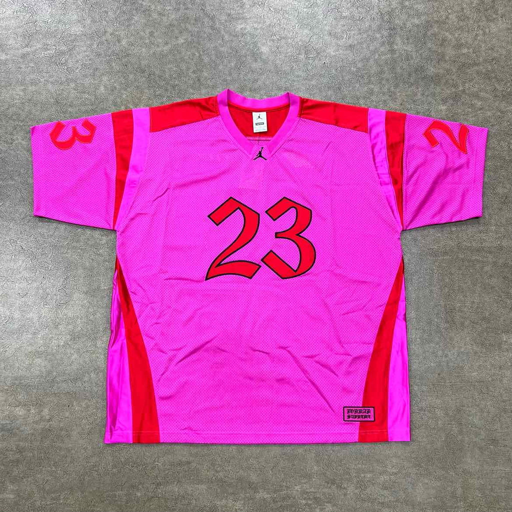 Supreme Jersey "JORDAN" Pink New Size XL