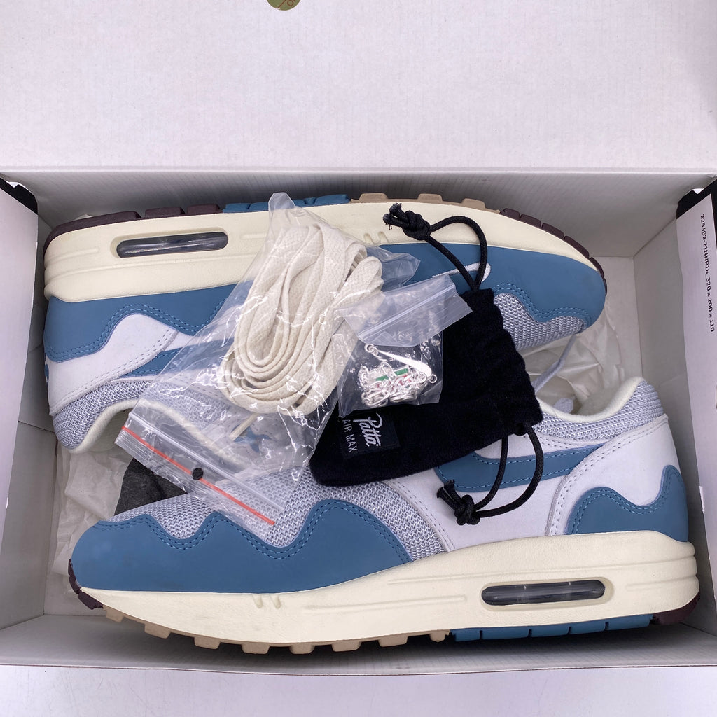 Nike Air Max 1 / Patta "Waves Aqua" 2021 Used Size 8.5