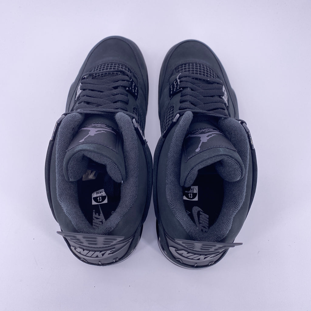Air Jordan 4 Retro "Black Cat" 2025 New Size 13