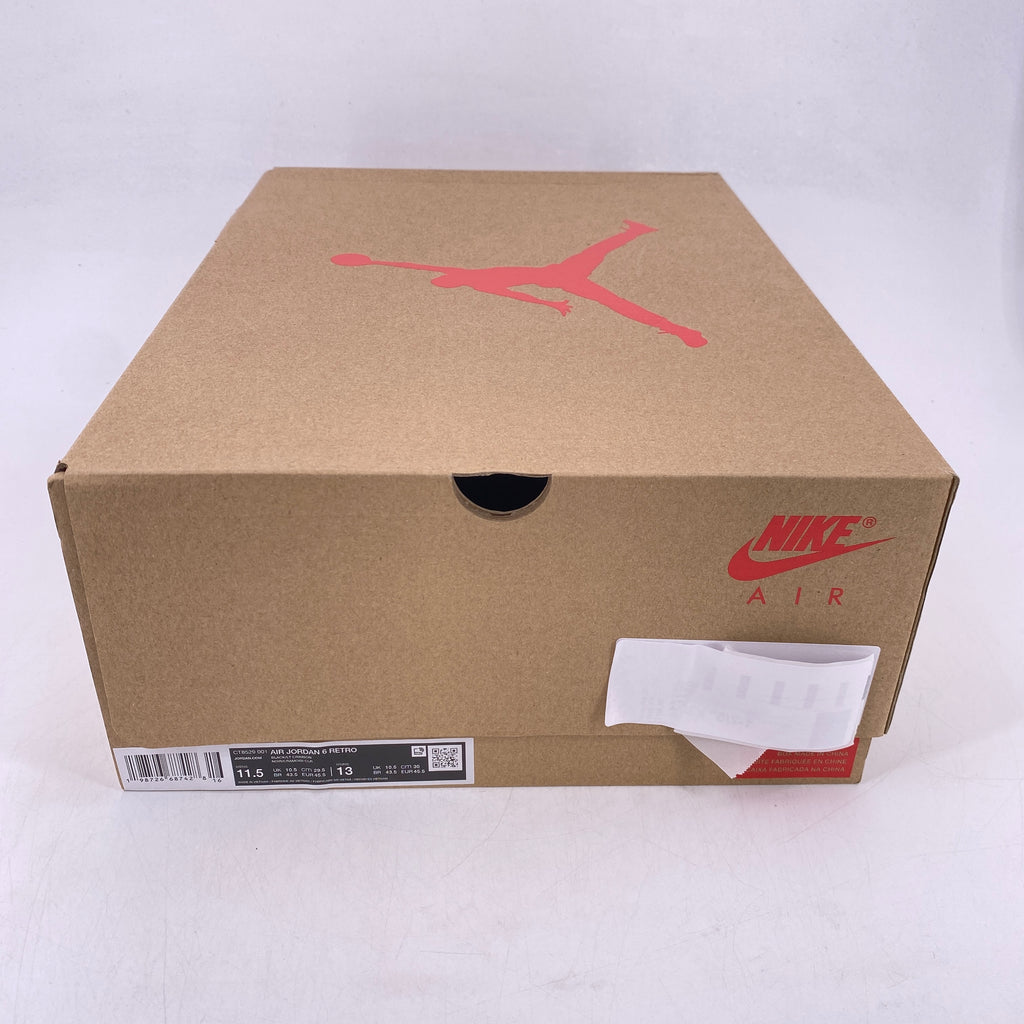 Air Jordan 6 Retro "Infrared Salesman" 2026 New Size 11.5