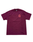 ASSC T-Shirt "LOGO" Maroon New Size XL