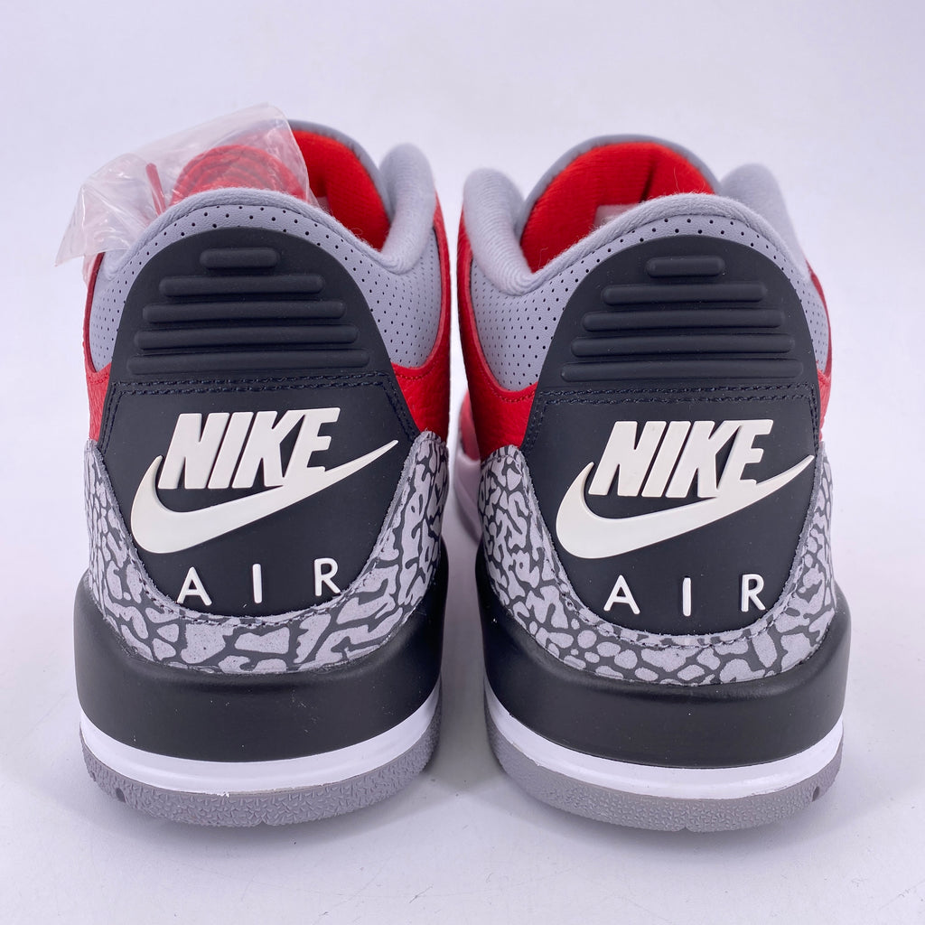 Air Jordan 3 Retro "Unite Fire Red" 2020 New Size 11