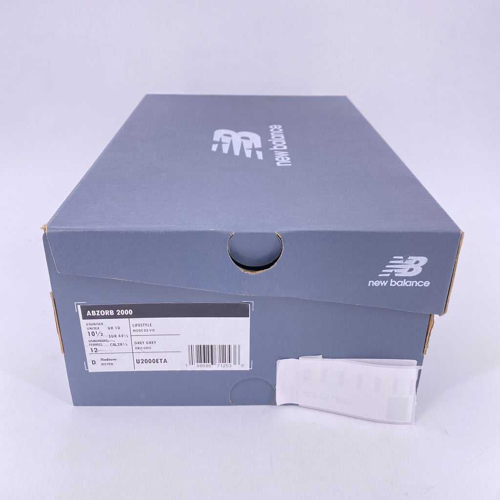 New Balance Abzorb 2000 "Dark Grey" 2025 New Size 10.5