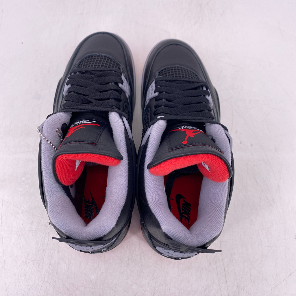 Air Jordan 4 Retro "Bred Reimagined" 2024 New Size 8.5