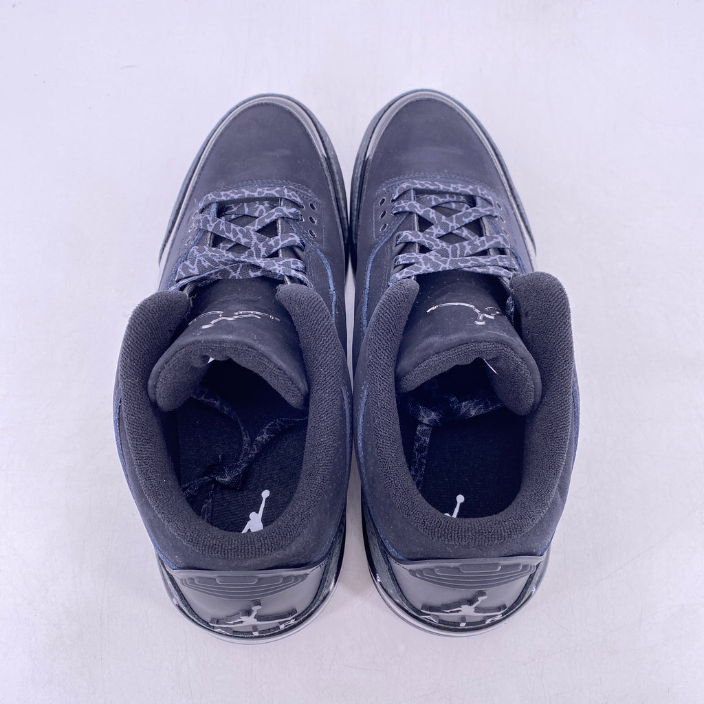 Air Jordan 3 Retro "Black Cat" 2025 New Size 11.5