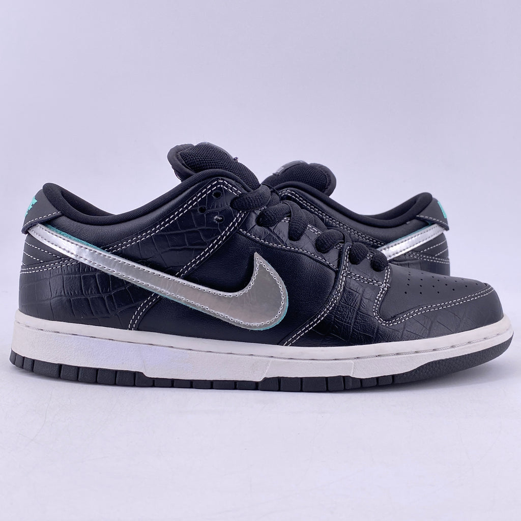 Nike SB Dunk Low "Black Diamond" 2018 Used Size 9
