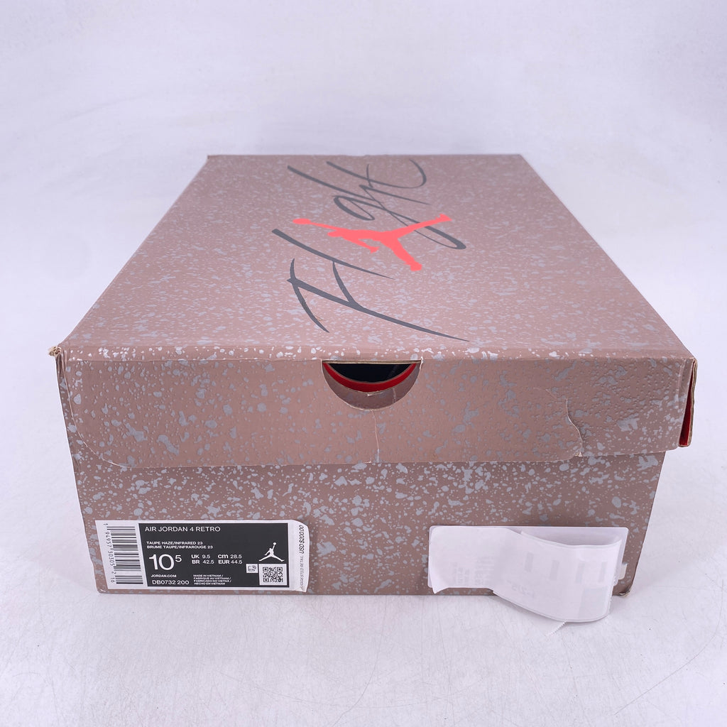 Air Jordan 4 Retro "Taupe Haze" 2021 Used Size 10.5