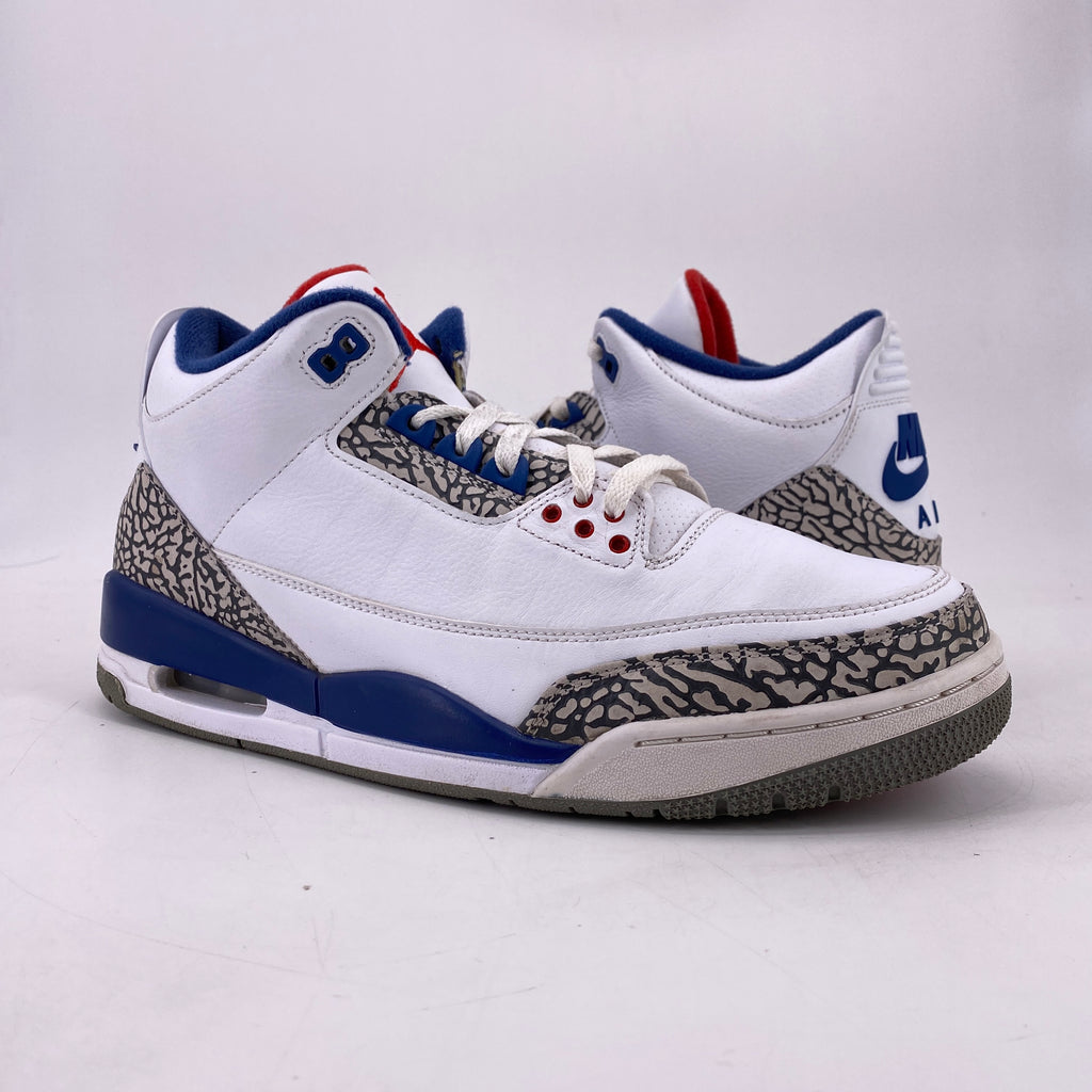 Air Jordan 3 Retro "True Blue" 2016 Used Size 12