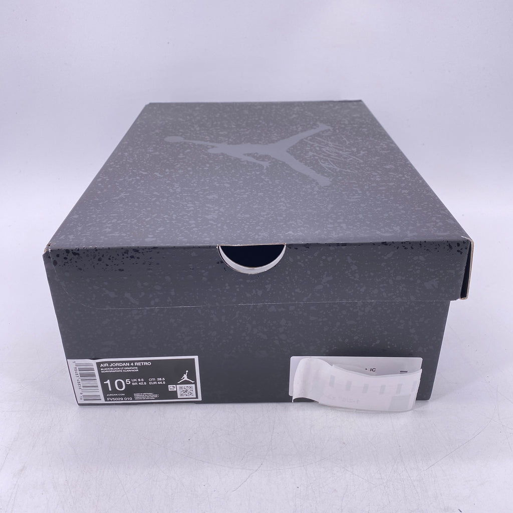 Air Jordan 4 Retro "Black Cat" 2025 New Size 10.5