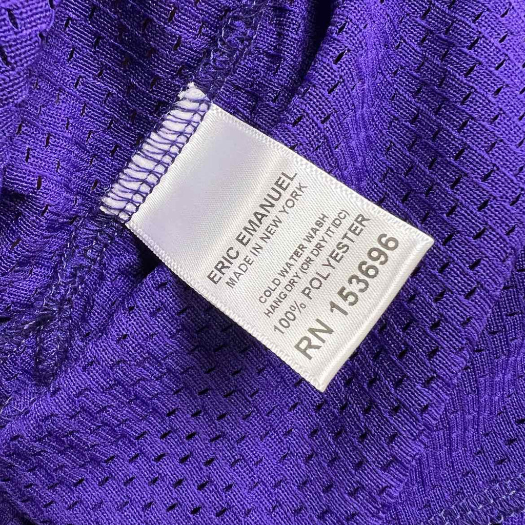 Eric Emanuel Mesh Shorts "BASIC LOGO" Seafoam New Size M