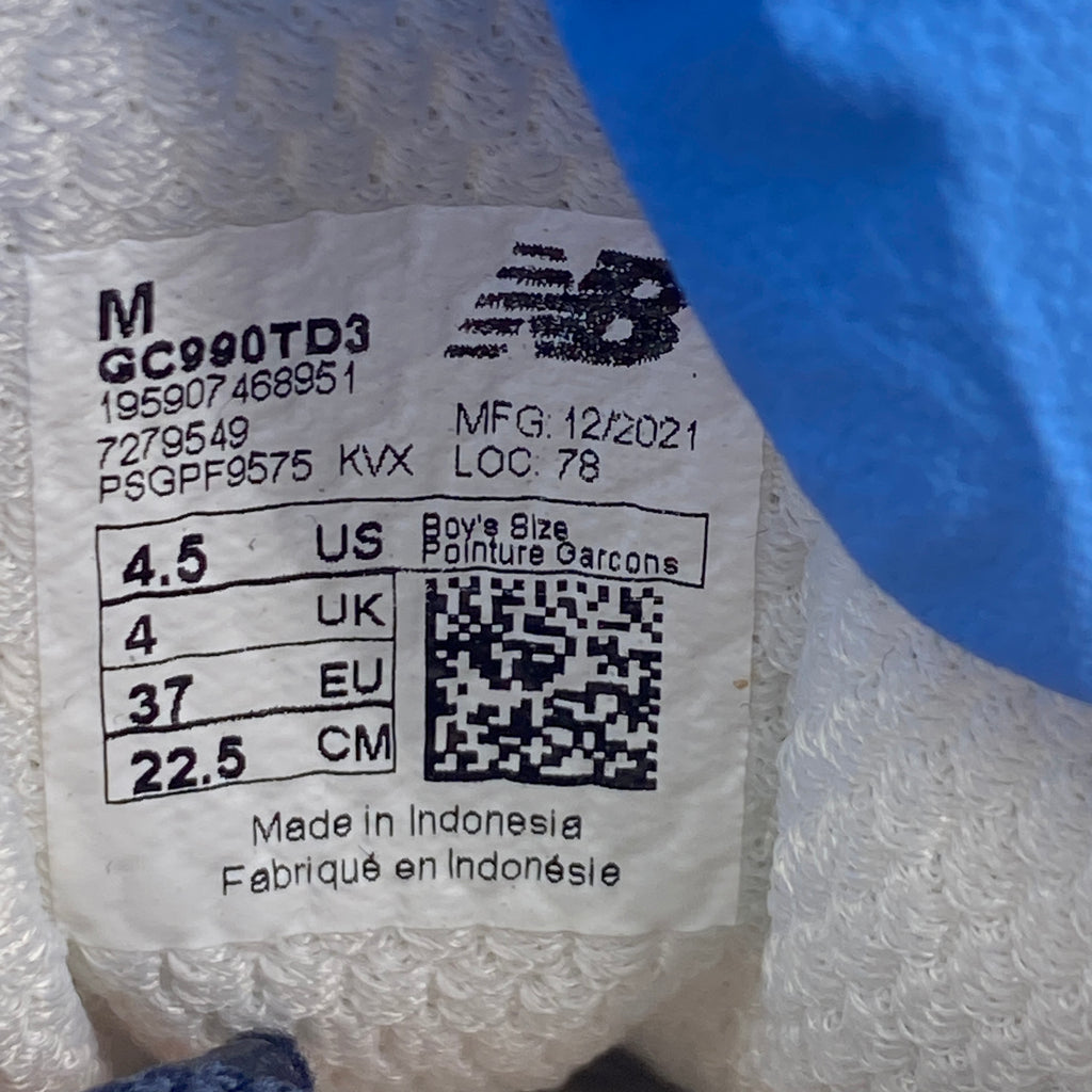 New Balance (GS) 990V3 "Teddy Santis Raw Amethyst" 2022 New Size 4.5