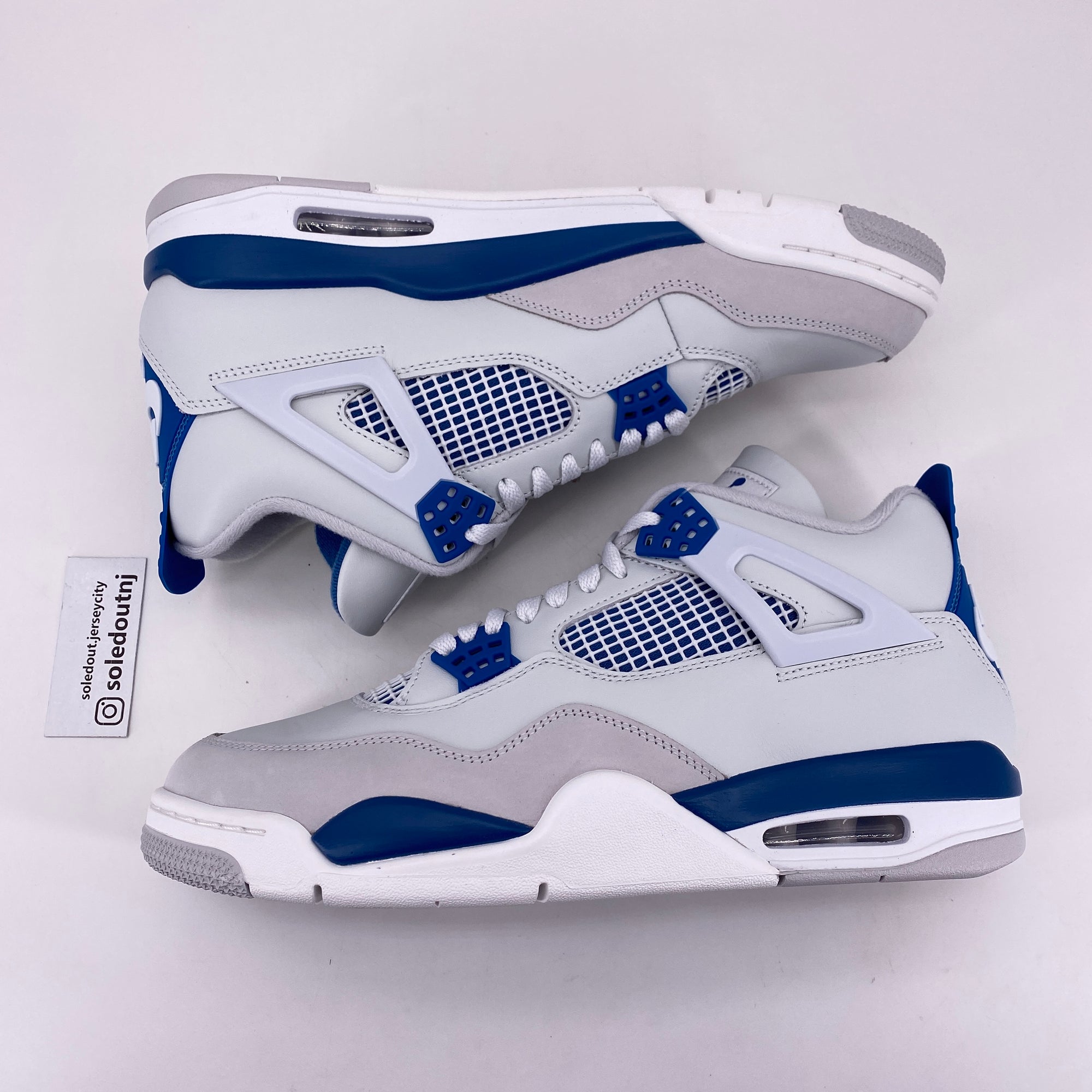 Air Jordan 4 Retro &quot;Military Blue&quot; 2024 New Size 11