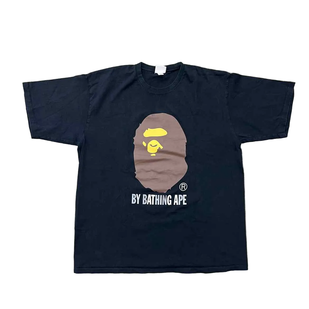 Bape T-Shirt "APE HEAD" Black Used Size 3XL