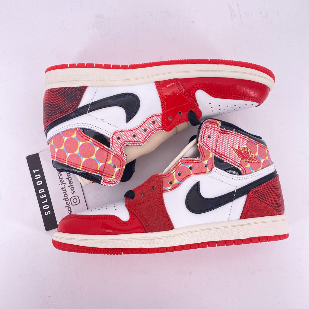 Air Jordan (PS) 1 Retro High OG "Spider-Verse" 2023 New Size 3Y
