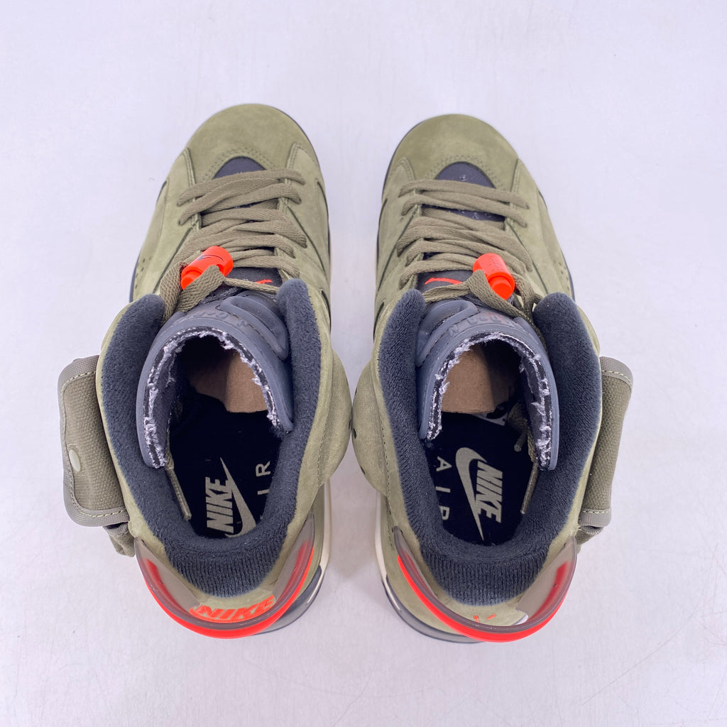 Air Jordan 6 Retro "Travis Scott Olive" 2019 Used Size 8