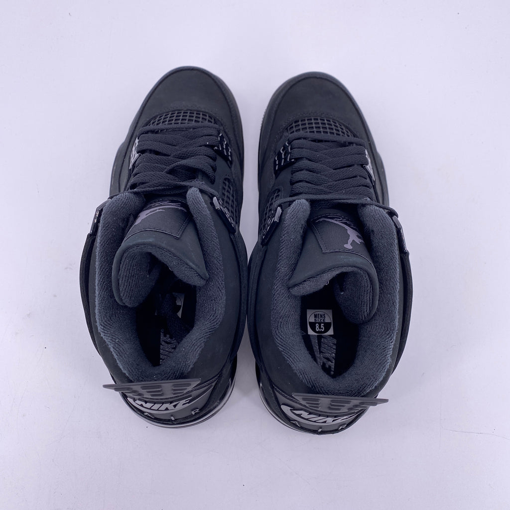 Air Jordan 4 Retro "Black Cat" 2025 New Size 8.5