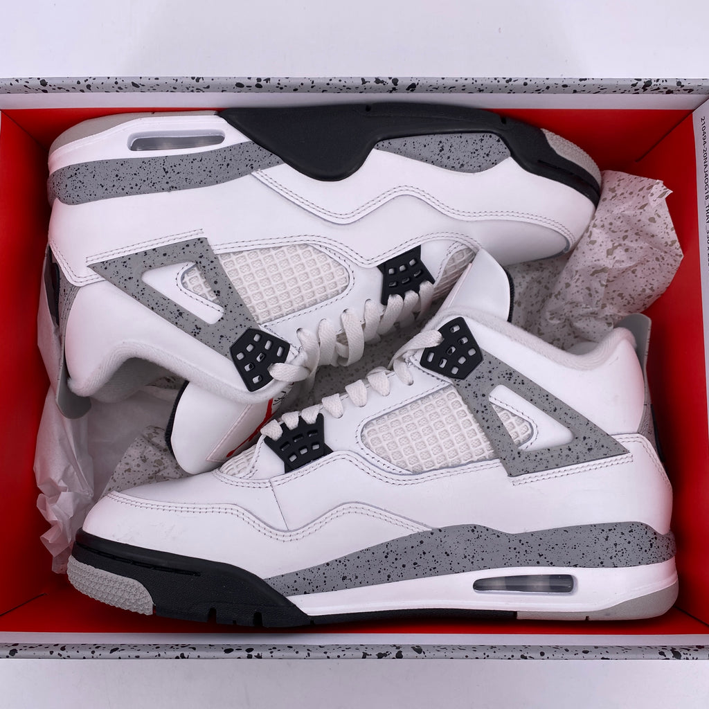 Air Jordan 4 Retro "White Cement" 2025 Used Size 9
