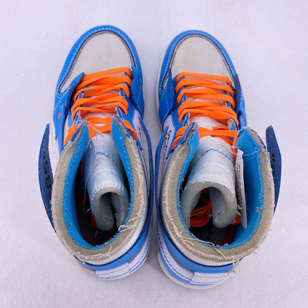 Air Jordan 1 Retro High OG "Off White Unc" 2018 Used Size 10.5
