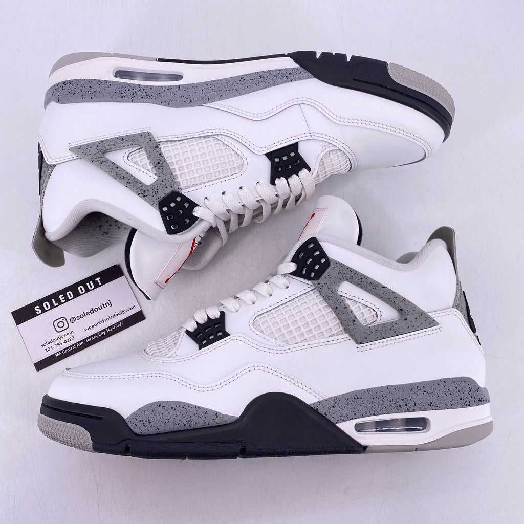 Air Jordan 4 Retro "White Cement" 2025 Used Size 11