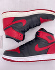 Air Jordan (GS) 1 Retro High OG "Bred" 2013 Used Size 7Y