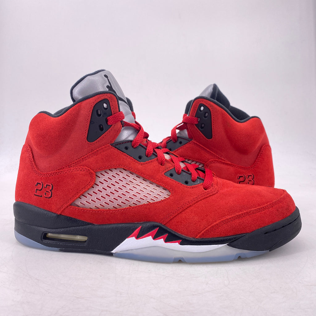 Air Jordan 5 Retro "Raging Bull Red Suede" 2021 Used Size 12