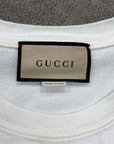 Gucci T-Shirt "BLADE PRINT" Cream Used Size 3XL