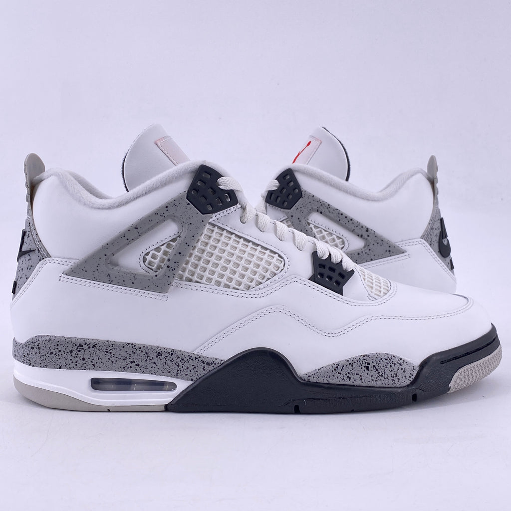 Air Jordan 4 Retro "White Cement" 2025 New Size 12