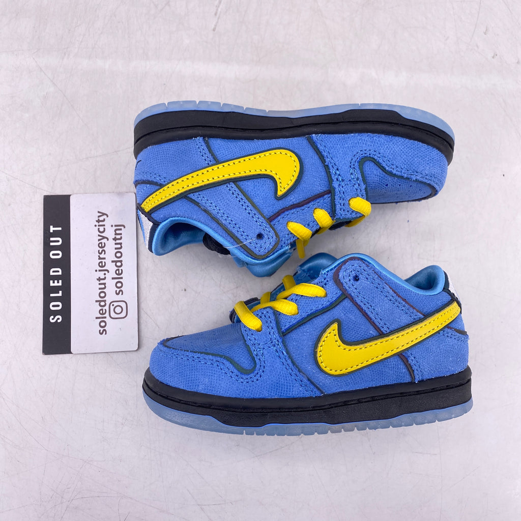 Nike (TD) Dunk Low "Powerpuff Bubbles" 2023 New Size 7C