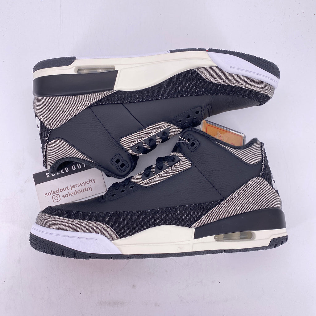 Air Jordan 3 Retro "Levis Black" 2026 New Size 10.5
