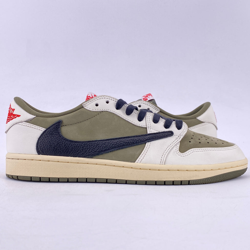 Air Jordan 1 Retro Low "Travis Scott Medium Olive" 2024 Used Size 10