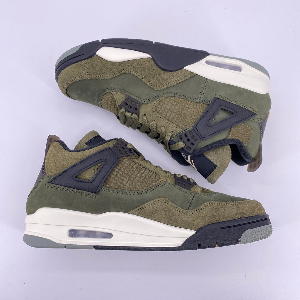 Air Jordan 4 Retro "Medium Olive" 2023 New Size 10