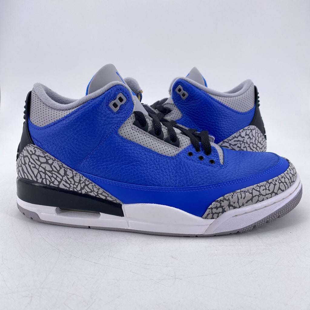 Air Jordan 3 Retro "Varsity Royal" 2020 Used Size 11.5