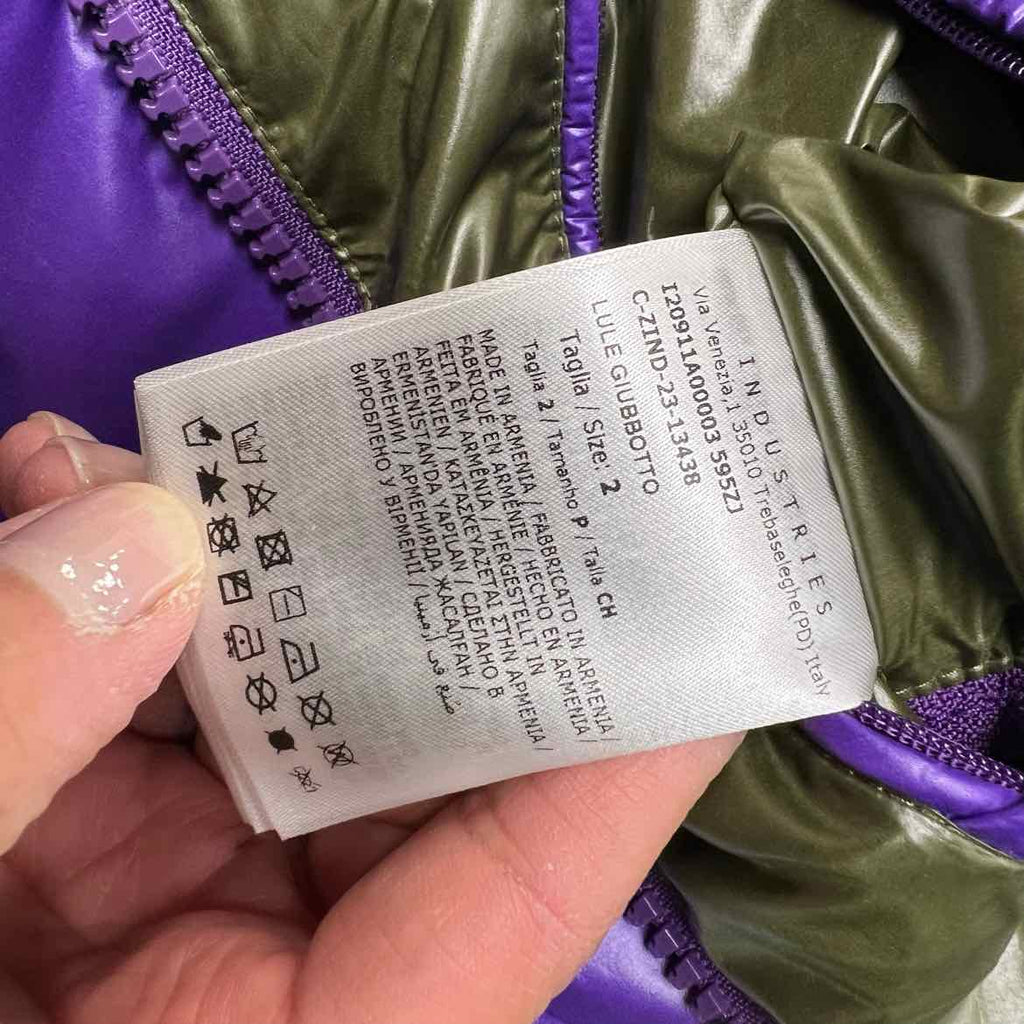 Moncler Jacket "LULE GIUBBOTTO" Purple New Size 2