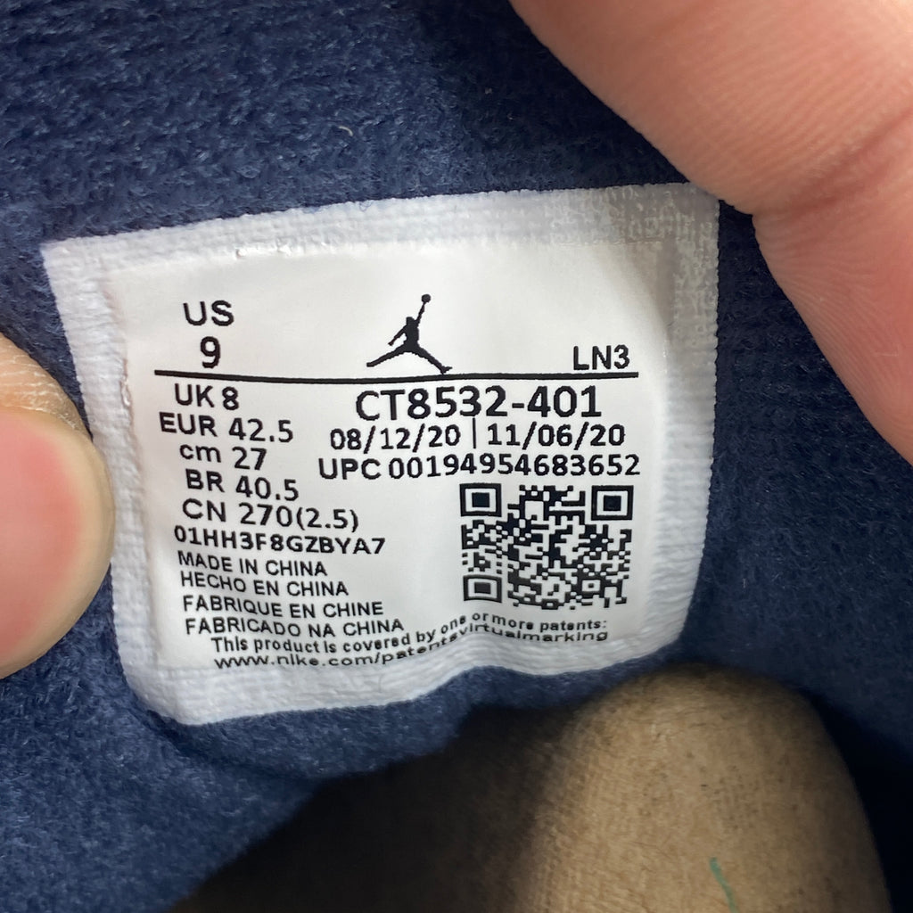 Air Jordan 3 Retro "Georgetown" 2021 New Size 9