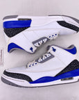 Air Jordan 3 Retro "Racer Blue" 2021 Used Size 9.5