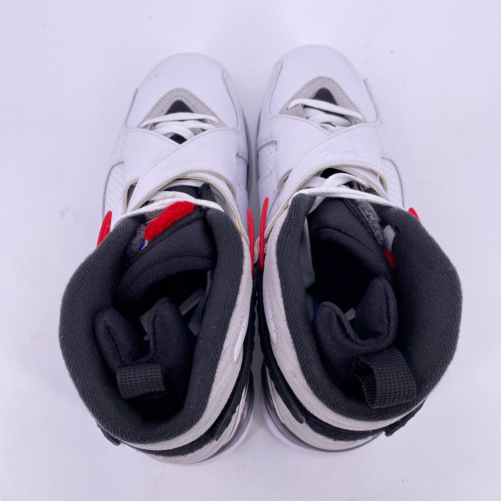Air Jordan 8 Retro "White True Red" 2025 Used Size 8.5