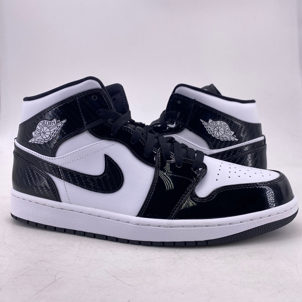 Air Jordan 1 Mid "Carbon Fiber" 2021 New Size 13