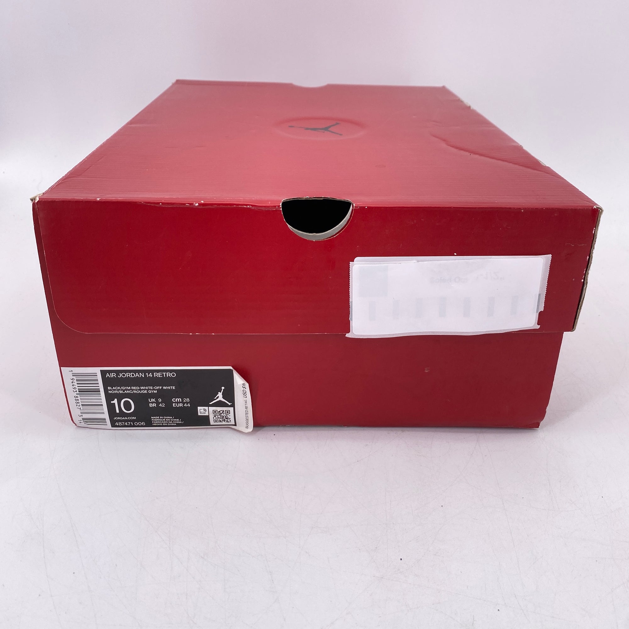 Air Jordan 14 Retro &quot;Gym Red Toro&quot; 2020 Used Size 10