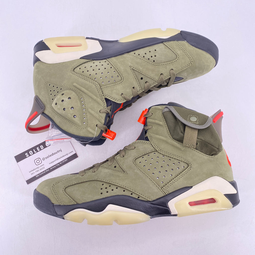Air Jordan 6 Retro "Travis Scott" 2019 New Size 8.5